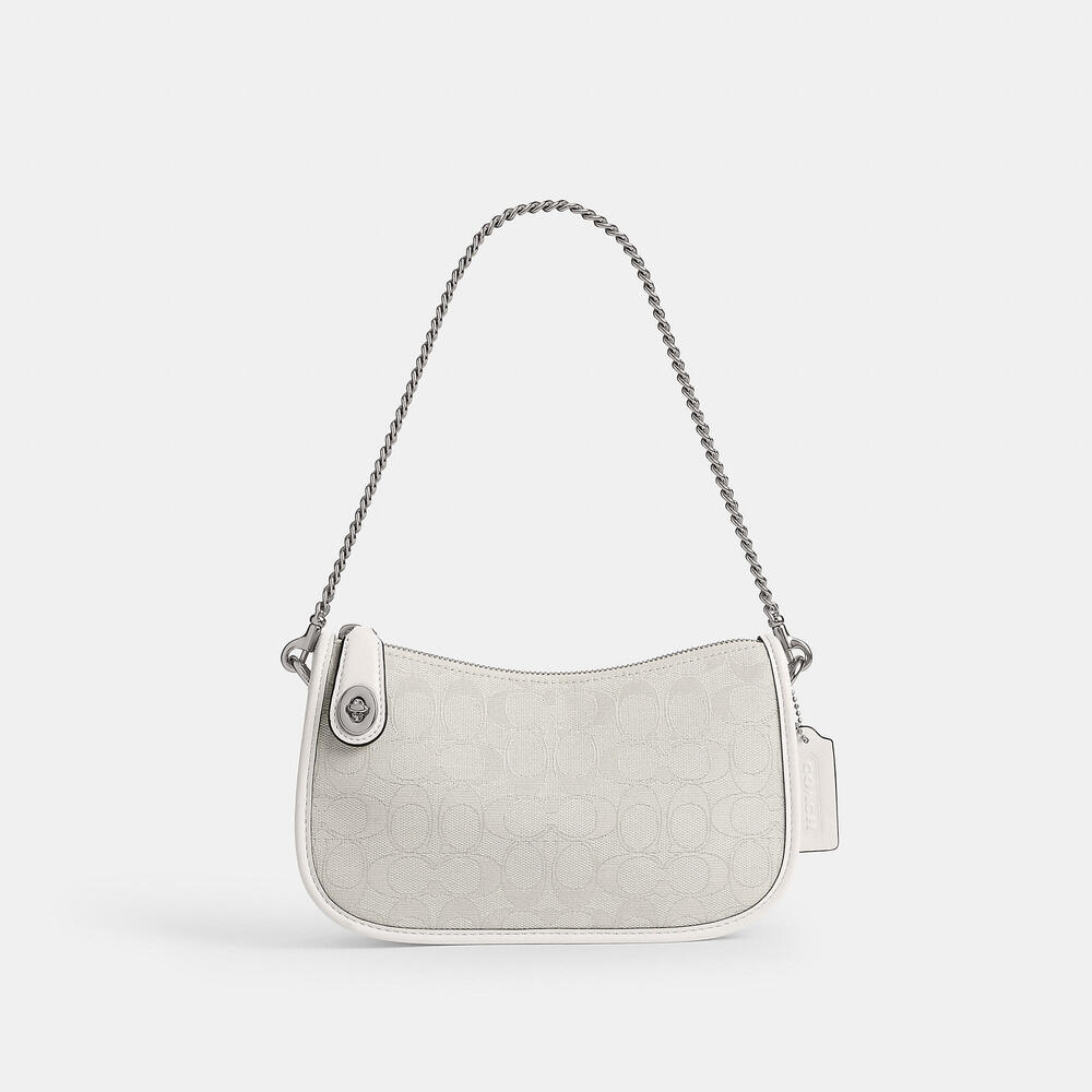 Coach Outlet Swinger Bag In Signature Jacquard